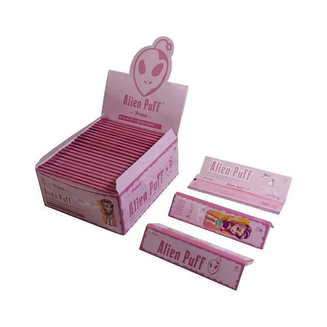 Alien Puff Pink Kingsize 50 Booklets