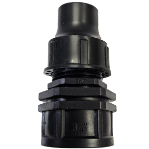 Tap Connector With Thread + Twist Lock