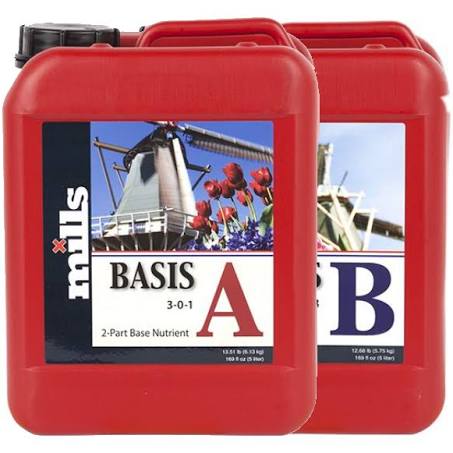 Mills Basis A&B 5ltr soft water