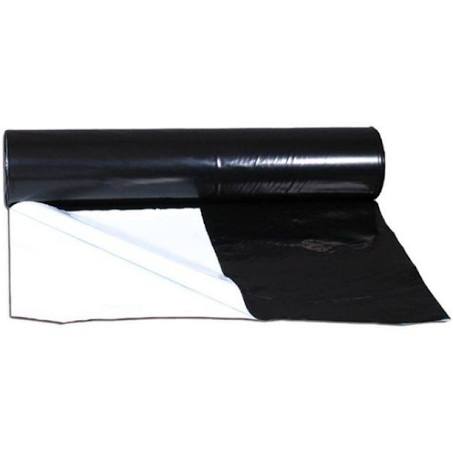 black and white visqueen 8m x 25m