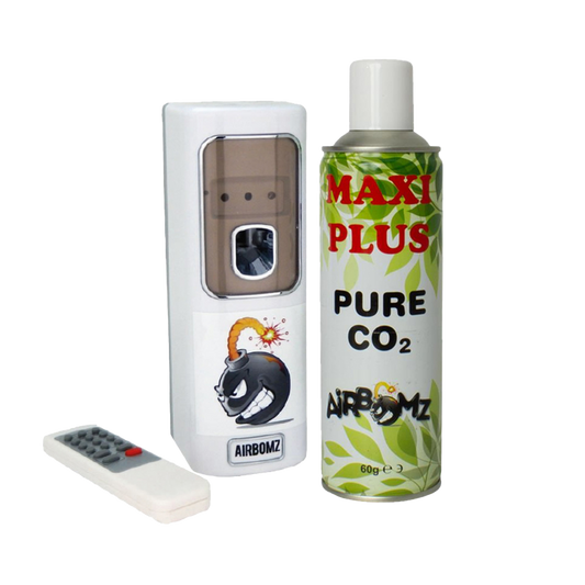 Airbomz CO₂ Dispenser - Maxi Can Included