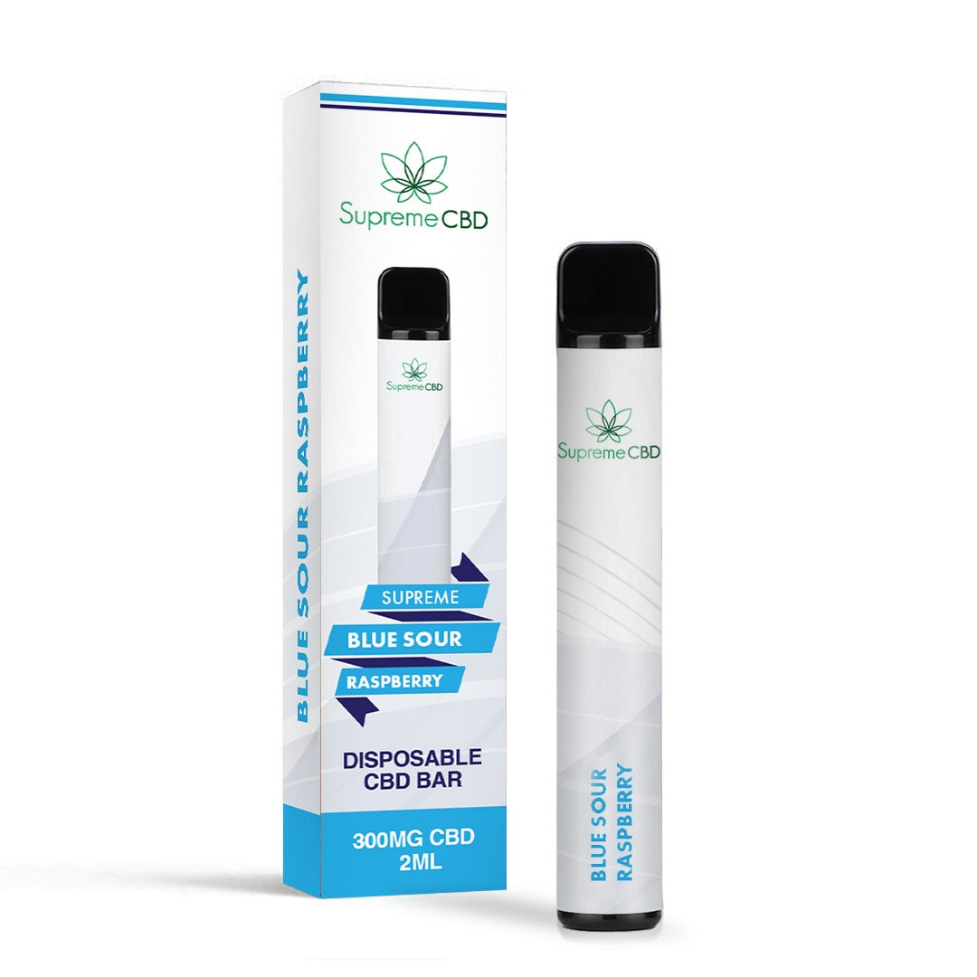 CBD Disposable Vape - Blue Sour Raspberry (300mg)