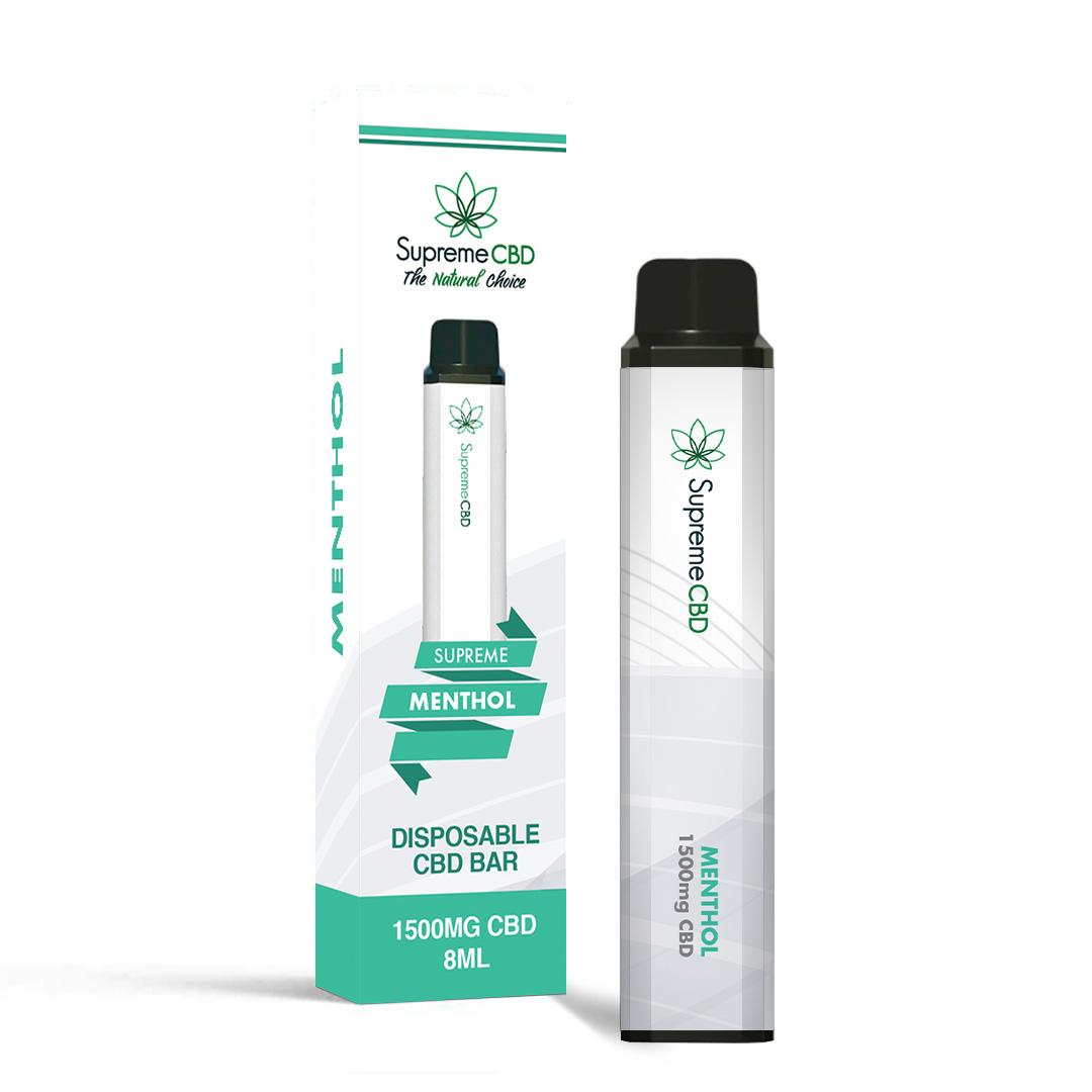 CBD Disposable Vape - Menthol (1500mg)