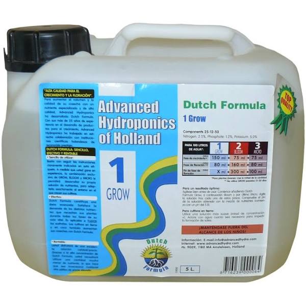 Dutch formula 1 Grow 5ltr